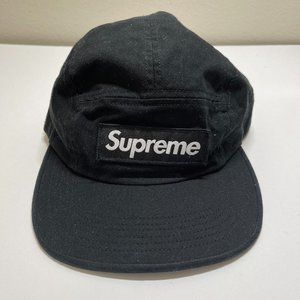 Supreme Box logo Washed Chino Twill Camp Cap